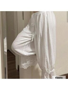 WHITE LACE BLOOMERS